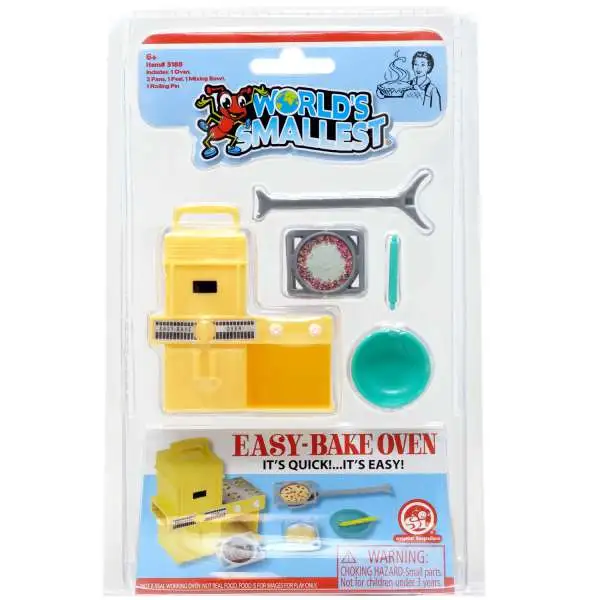 World's Smallest Easy-Bake Oven [Yellow]