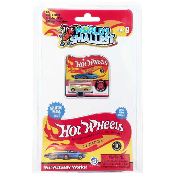 World's Smallest Hot Wheels Series 9 Splittin' Image 1969 Diecast Car