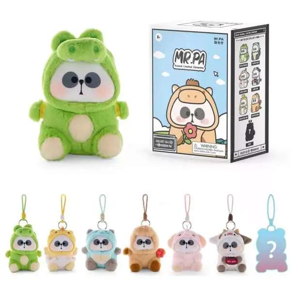 Mr. Pa Animal Limited Company Series Plush Collectible 6-Inch Mystery Pack