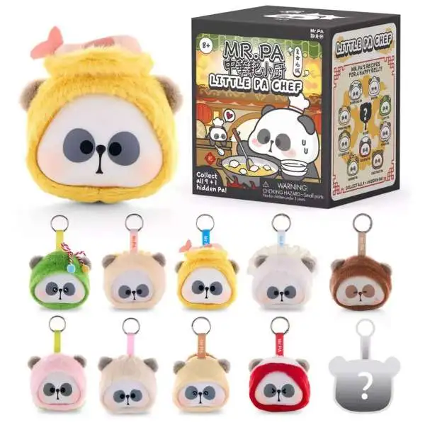Mr. Pa Little Pa Chef Plush Collectible Mystery Pack