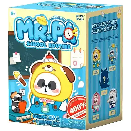 Mr. Pa School Routine XL Plush Collectible 12 Mystery Pack 1