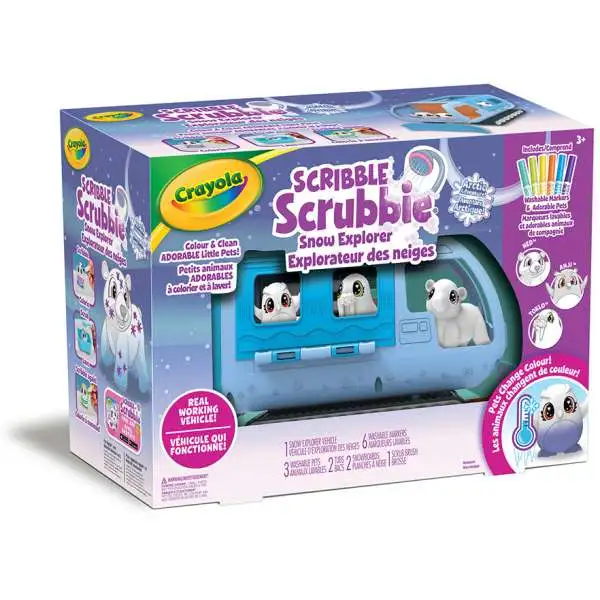 Crayola Scribble Scrubblie Snow Explorer Set [Arctic Adventure]