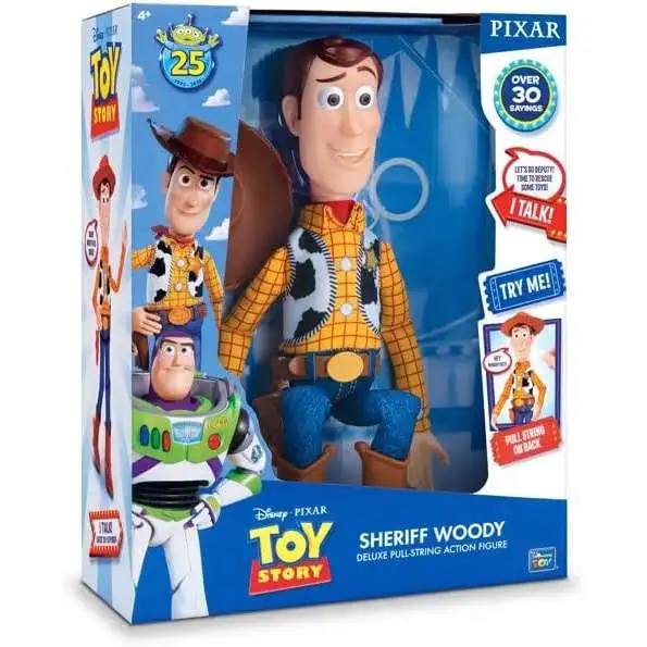 Toy Story Woody Figurine daction parlant Mattel Disney Pixar shérif Woody -   France
