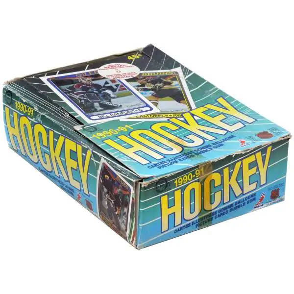 NHL O-Pee-Chee 1990-91 Hockey Trading Card WAX Box [36 Packs]