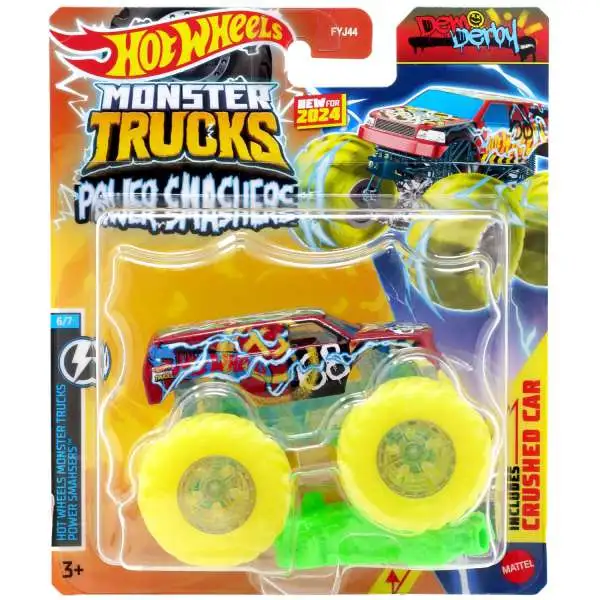 Hot Wheels Monster Trucks Power Smashers Dem Derby 164