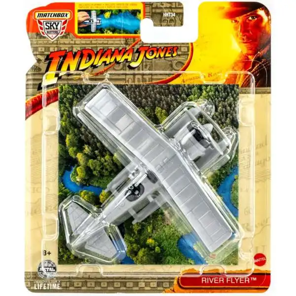 Matchbox Indiana Jones Sky Busters River Flyer Diecast Vehicle