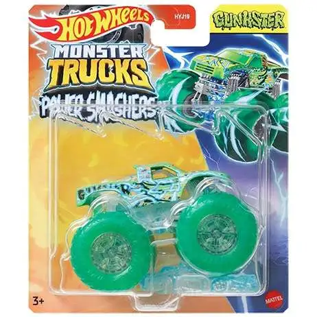 Hot Wheels Monster Trucks Power Smashers Gunkster Diecast Car