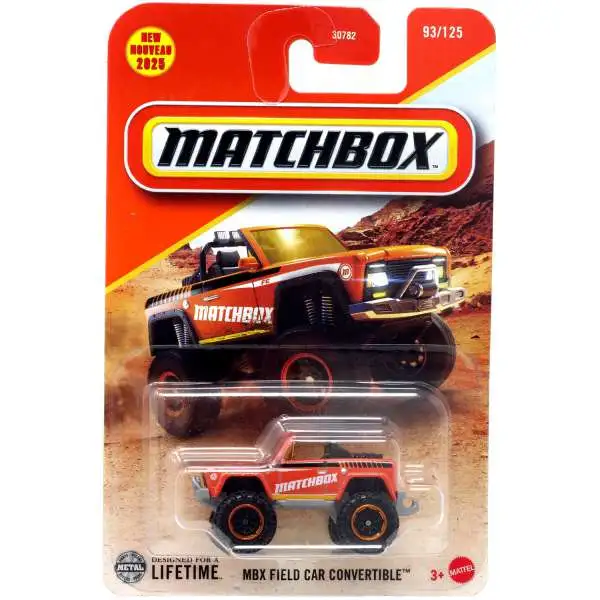 Matchbox MBX Field Car Convertible Diecast Car