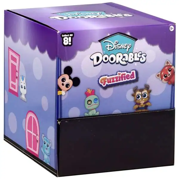 Disney Doorables Fuzzified Collectible Figure Mystery Box [24 Packs]