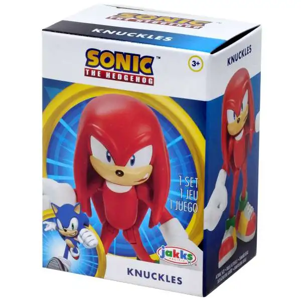 Sonic The Hedgehog Knuckles 2.5-Inch Articulated Mini Figure