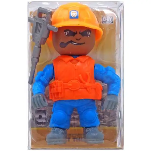 City Builder Little Engineer Construction Worker 3-Inch Figure [with Jackhammer]