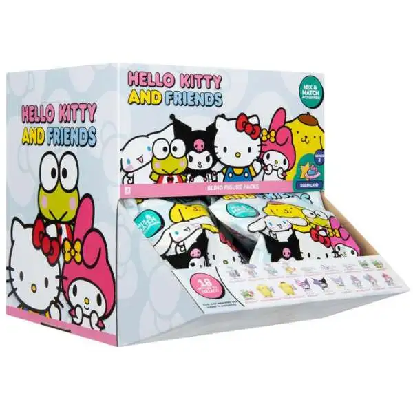 Sanrio Hello Kitty & Friends Series 2 Dreamland Mini Figure 2-Inch Mystery Box [12 Packs]