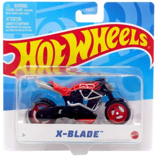 Hot Wheels X-Blade Diecast Motorcycle [Red]