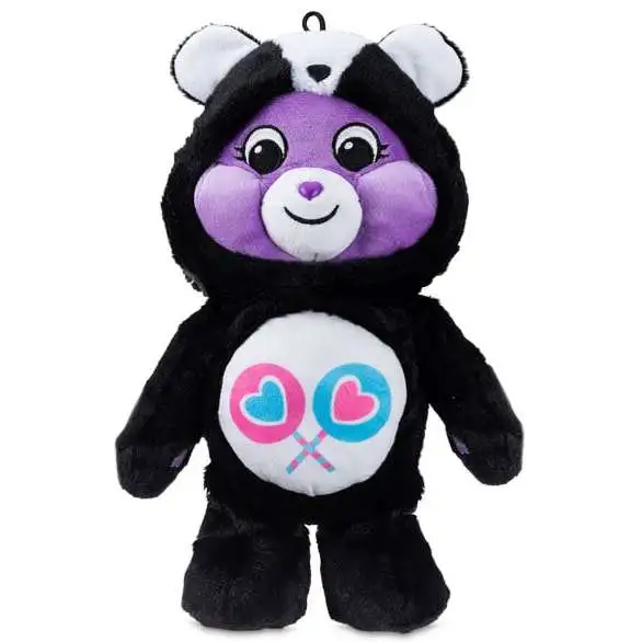 Care Bears Hoodie Share Bear Dressed as a Skunk 17-Inch Plush