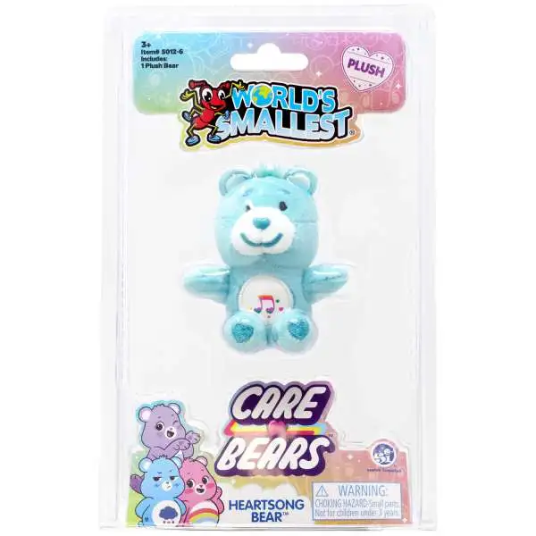 World's Smallest Care Bears Series 6 Heartsong Bear Plush