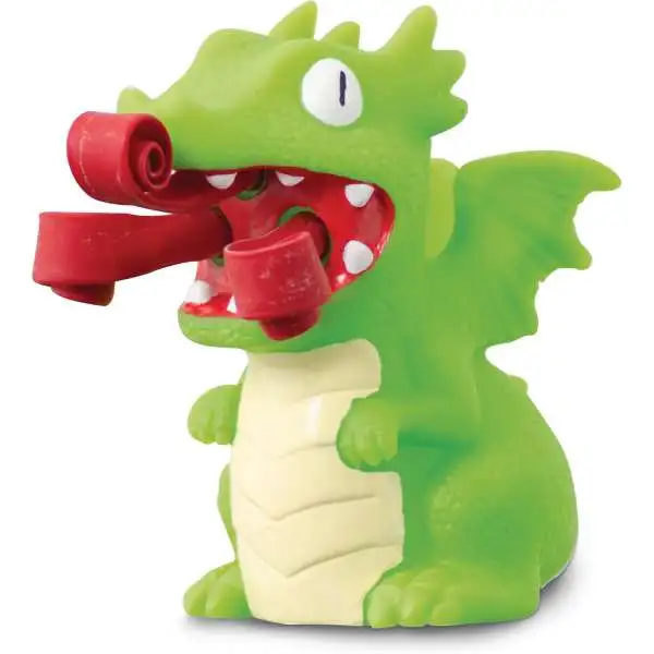Fire Breathing Dragons GREEN Squeeze Toy