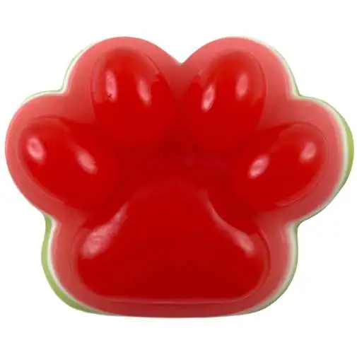 Taba OMG Stickies Paws Red & Green 5.5-Inch Cling Toy