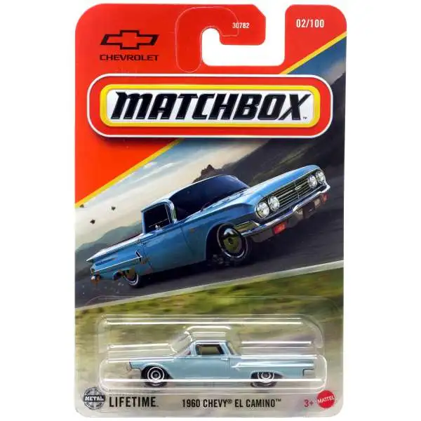 Matchbox 1960 Chevy El Camino Diecast Car [Blue]