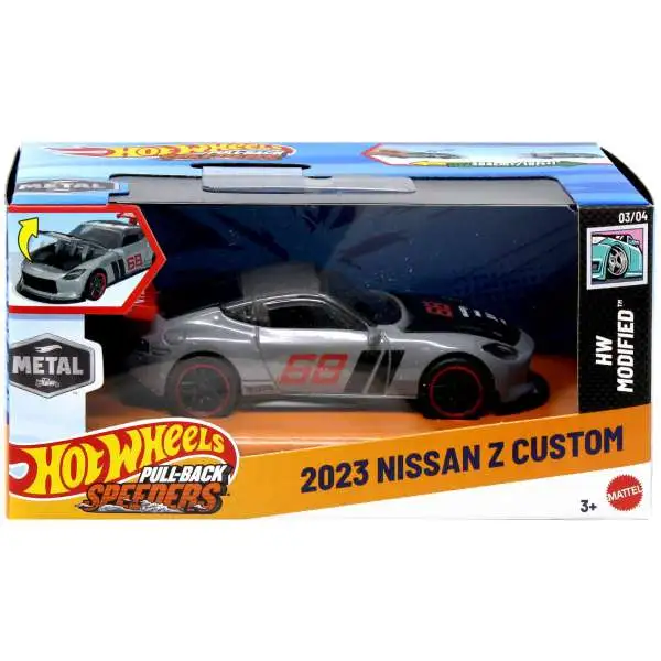 Hot Wheels Pull-Back Speeders HW Modified 2023 Nissan Z Custom 143