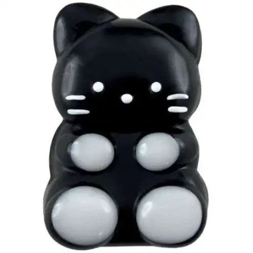 Taba OMG Stickies Animals Cat 3.5-Inch Cling Toy [Black]