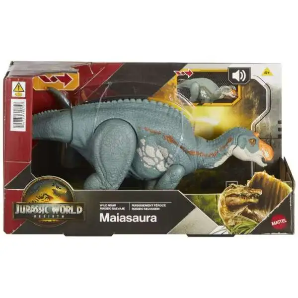 Jurassic World Rebirth Wild Roar Maiasaura Action Figure