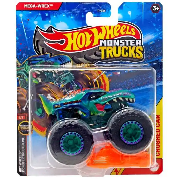 Hot Wheels Monster Trucks Live Mega-Wrex Diecast Car [2025]