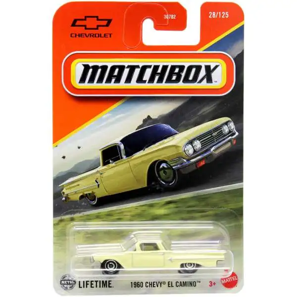 Matchbox 1960 Chevy El Camino Diecast Car [Yellow]