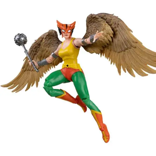 McFarlane Toys DC Multiverse Collector Edition Hawkgirl Action Figure [Justice League of America, Platinum Edition]