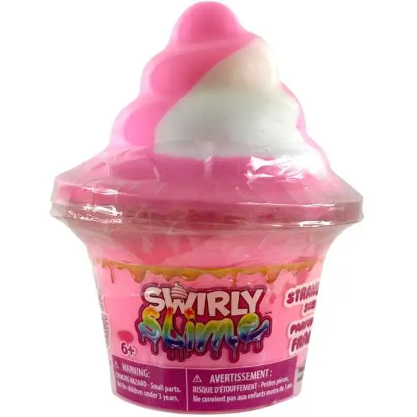 Swirly Slime PINK 2.82Oz Slime