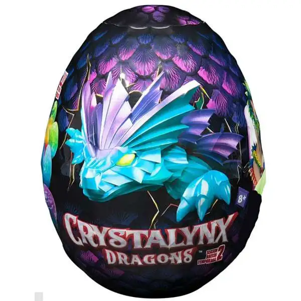 Crystalynx Dragons Series 2 12-Inch Mystery Egg Pack [1 RANDOM Articulated Figure]