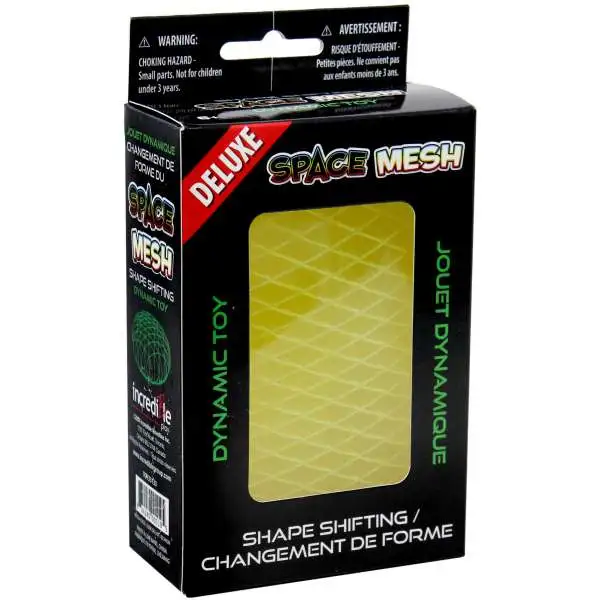Space Mesh Deluxe Yellow Fidget Toy