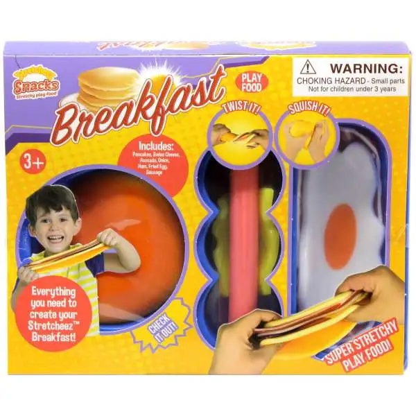 Stretcheez Snacks Breakfast Playset