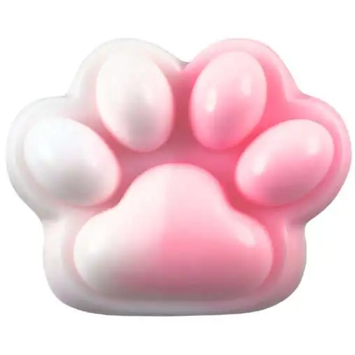 Taba OMG Stickies Paws Pink 5.5-Inch Cling Toy