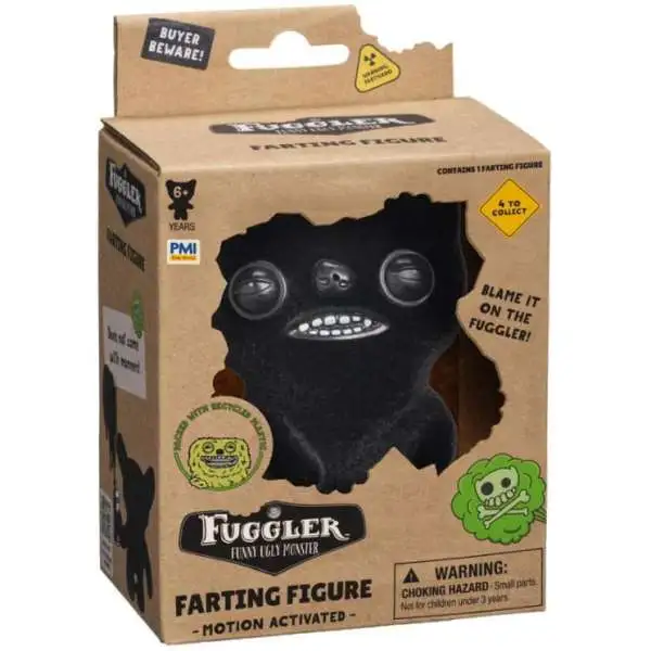 Fuggler Farting Figure Wide Eyed Weirdo Vinyl Figure with Sound [Motion Activated!]