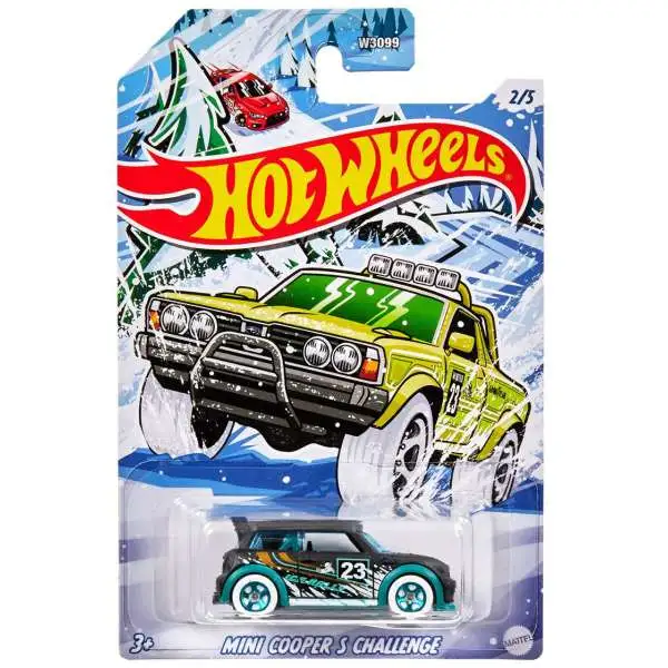 Hot Wheels 2023 Holiday Hot Rods Mini Cooper S Challenge Diecast Car