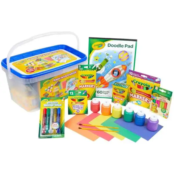 Crayola Super Art & Craft Kit Exclusive Set [115 pieces!]