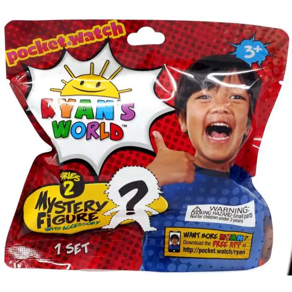 Ryan's World Mini Figure with Accessory Series 2 Mystery Pack