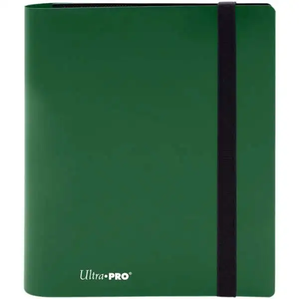 Ultra Pro Card Supplies Eclipse Pro-Binder Forest Green 4-Pocket Binder