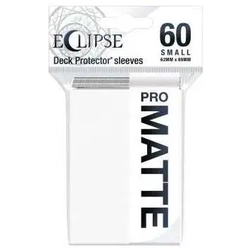 Ultra Pro Card Supplies Eclipse Pro-Matte White Small Card Sleeves [60 Count]