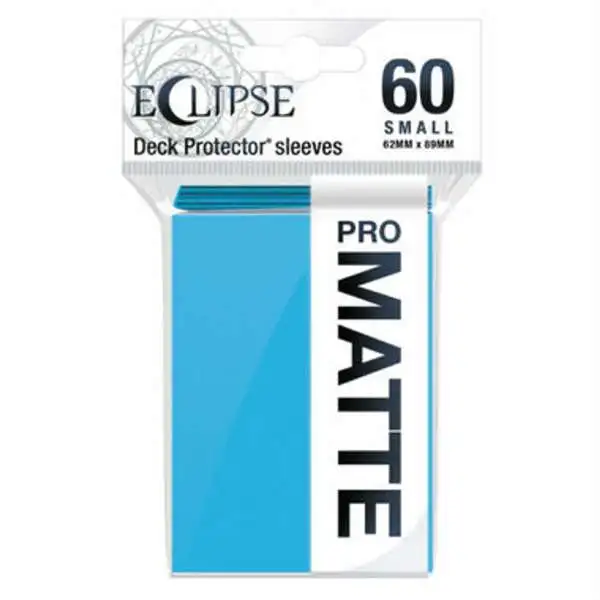 Ultra Pro Card Supplies Eclipse Pro-Matte Sky Blue Small Card Sleeves [60 Count]