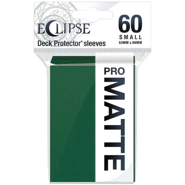 Ultra Pro Card Supplies Eclipse Pro-Matte Forest Green Small Card Sleeves [60 Count]