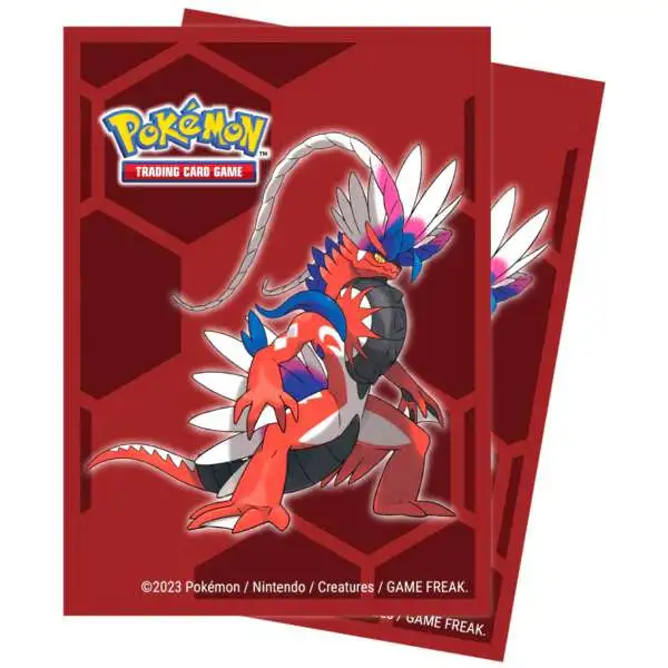 Ultra Pro Pokemon Trading Card Game Koraidon Standard Card Sleeves [65 Count]