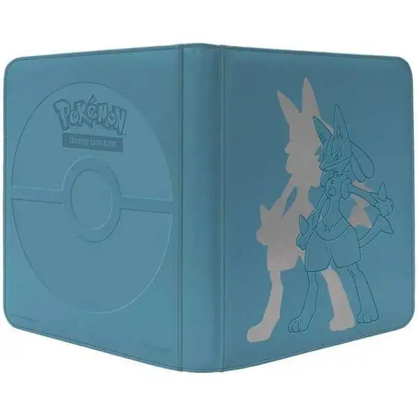 Ultra Pro Pokemon Trading Card Game Elite Series Lucario 9-Pocket Zippered Pro Binder
