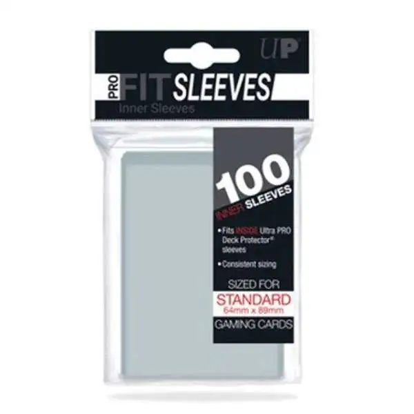 Ultra Pro Pro Fit Side Load Inner Standard Card Sleeves [100 Count]