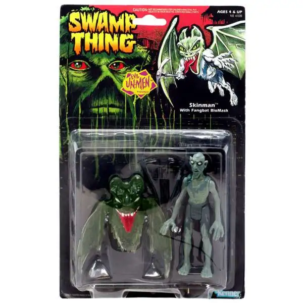 DC Swamp Thing Evil Unmen Skinman Action Figure [with Fangbat Biomask]