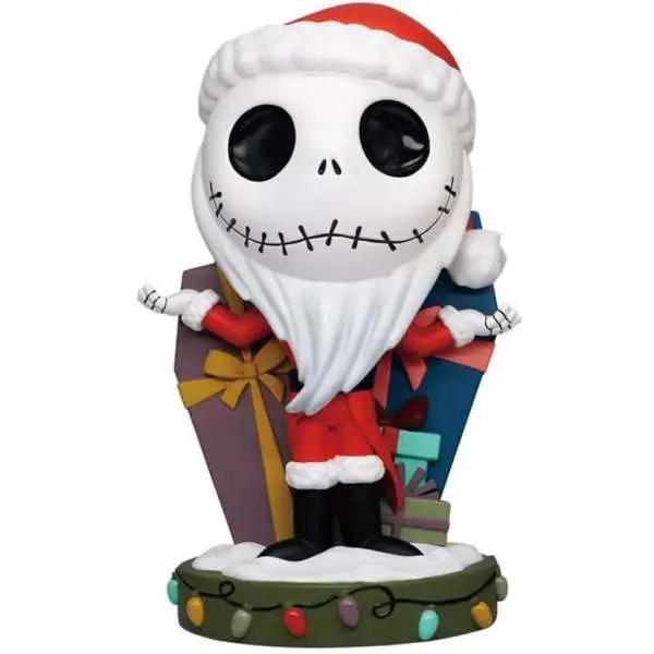 Nightmare Before Christmas Santa Jack Skellington 9-Inch Vinyl Figural Bank