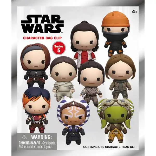 3D Figural Foam Bag Clip Star Wars Series 5 Mystery Pack [1 RANDOM Figure]