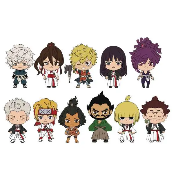 Hells Paradise 3D Figural Foam Bag Clip Hells Paradise Series 1