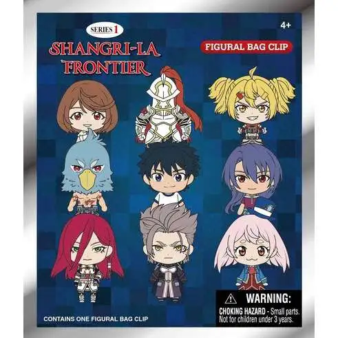 3D Figural Foam Bag Clip Shangri-La Frontier Series 1 2-Inch Mystery Pack [1 RANDOM Pack]