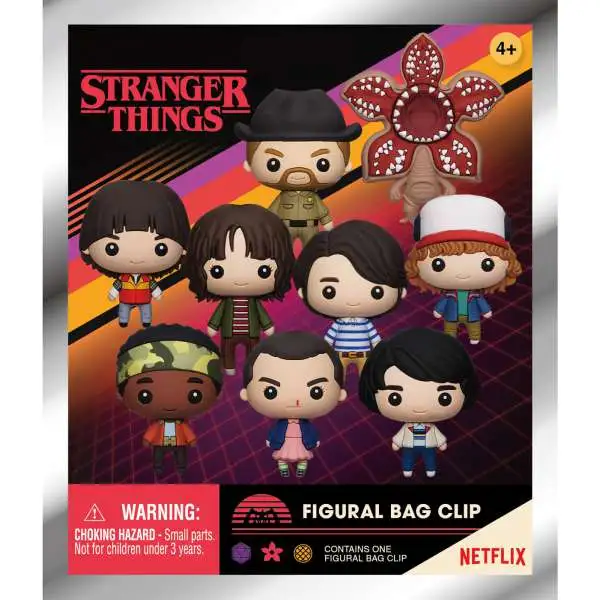 3D Figural Foam Bag Clip Stranger Things Mystery Pack [1 RANDOM Figure]